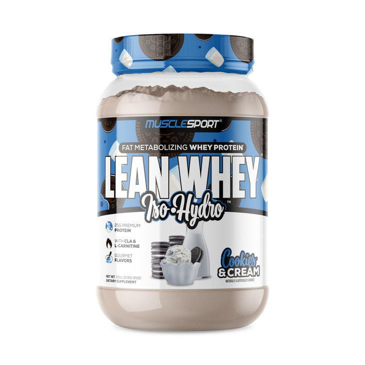 Musclesport Lean Whey Revolution, Whey Protein Isolate with Hydrolyzed Whey