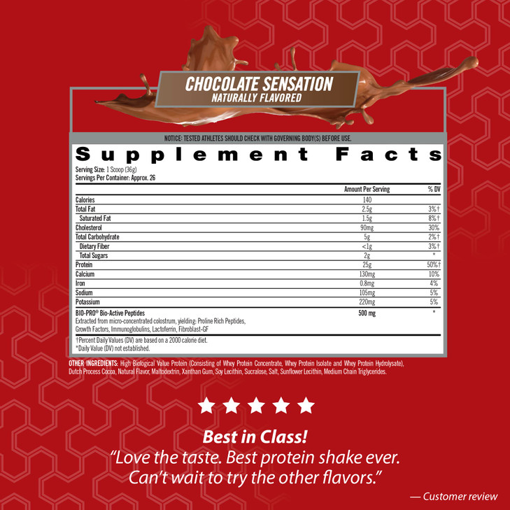iSatori 100% Bio-Active Whey Protein, Muscle Growth & Recovery with Whey
