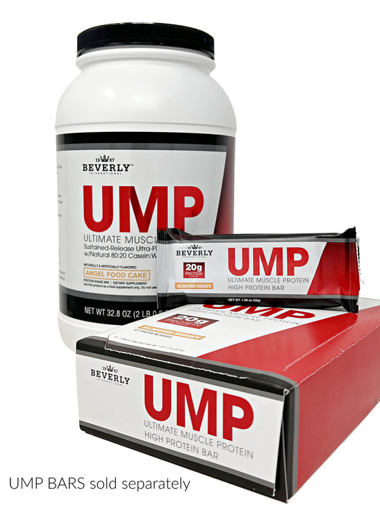 Beverly International UMP Protein Powder, Angel Food Cake. Unique Whey-Casein