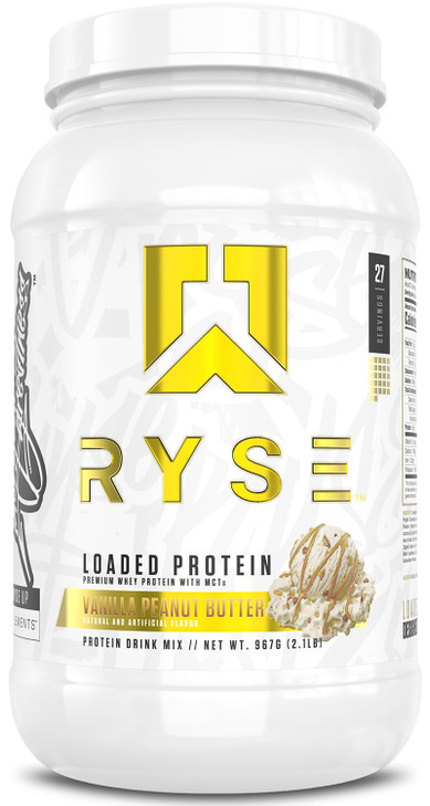 RYSE Loaded Protein Powder - Vanilla Peanut Butter