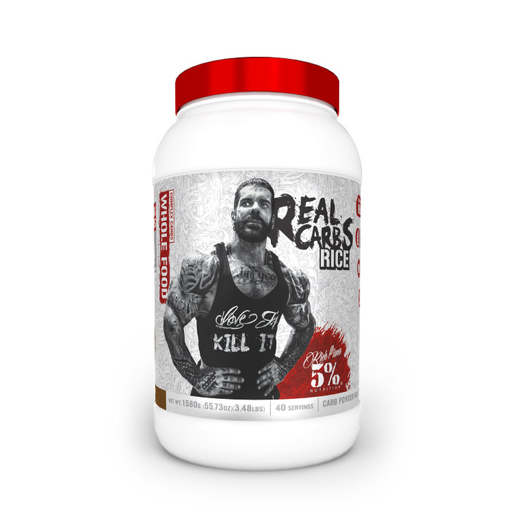 5% Nutrition Rich Piana Real Carbs Rice with Real Food Complex Carbohydrates