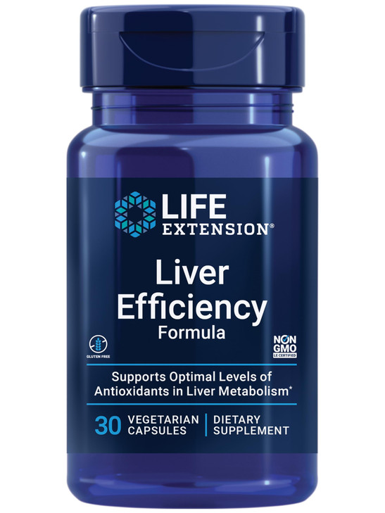Life Extension Liver Efficiency Formula, Supports Healthy Liver Function at