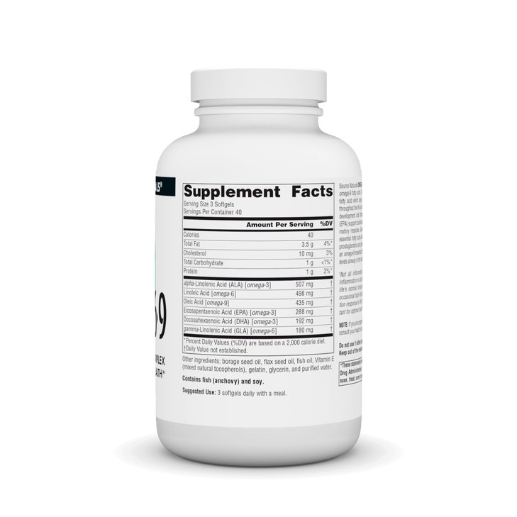 Source Naturals Omega 3-6-9, Essential Fatty Acid Complex for Heart and Brain