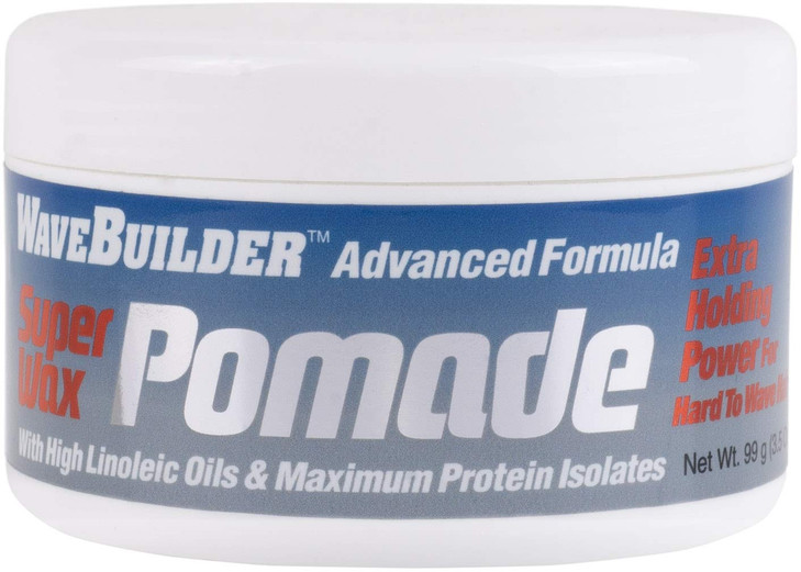 WAVEBUILDER Advanced Formula Super Wax Pomade 3.5 OZ