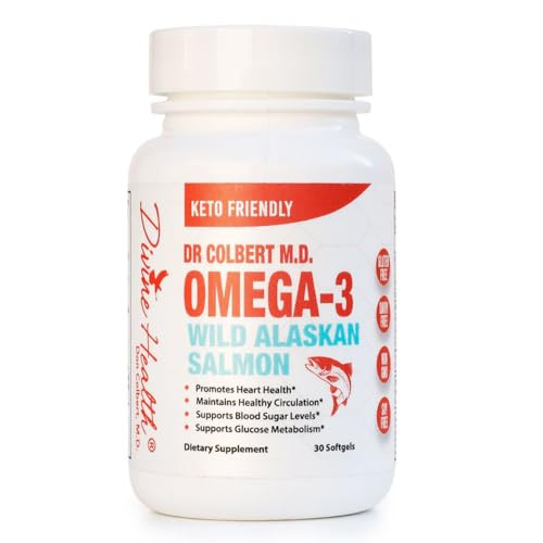 Dr. Colbert, MD Wild Alaskan Salmon Omega-3 - 1,000mg Salmon Oil