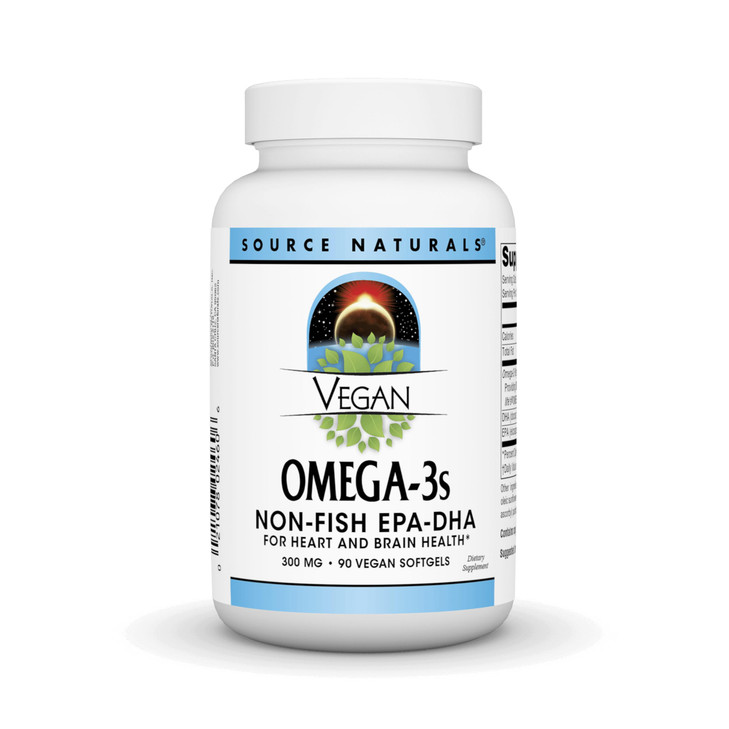 Source Naturals Vegan Omega 3s Epa-Dha* 300 mg - 90 Softgels