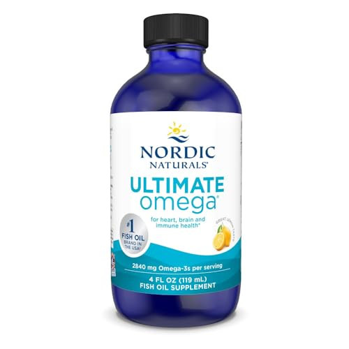 Nordic Naturals Ultimate Omega Liquid, Lemon Flavor - 4 oz