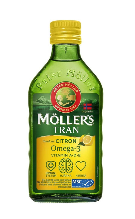 Möllers Tran Cod Liver Oil 250 ml/ 8.45 fl oz