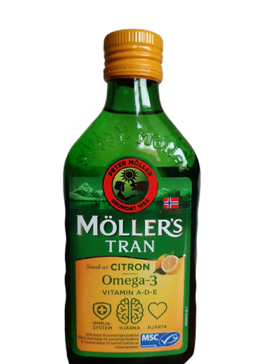 Möllers Tran Cod Liver Oil 250 ml/ 8.45 fl oz