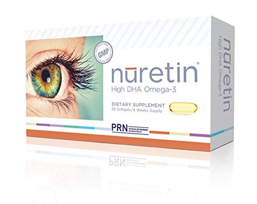 Nuretin - High DHA Omega-3 Fish Oil Supplement (1000mg DHA & 200mg EPA)