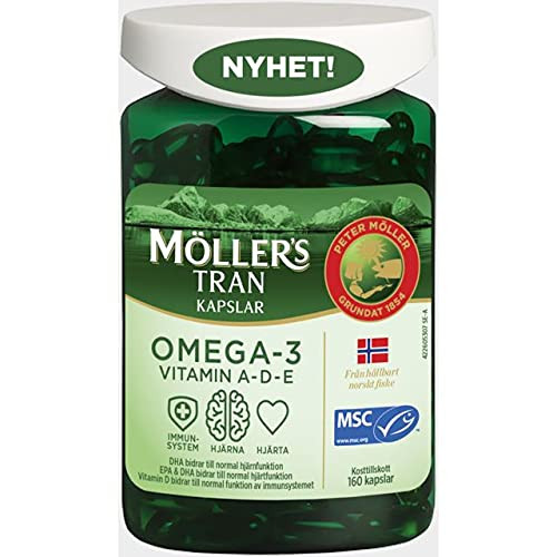 Moller's Mollers - Omega-3 Capsules - Fish Oil