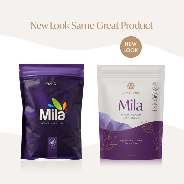 PURE Mila Chia Seed - Omega-3 & Fiber-Rich Organic Superfood