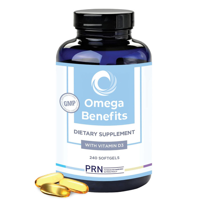 DE Omega 3 Supplement - 240 Softgels, 60-Day Supply