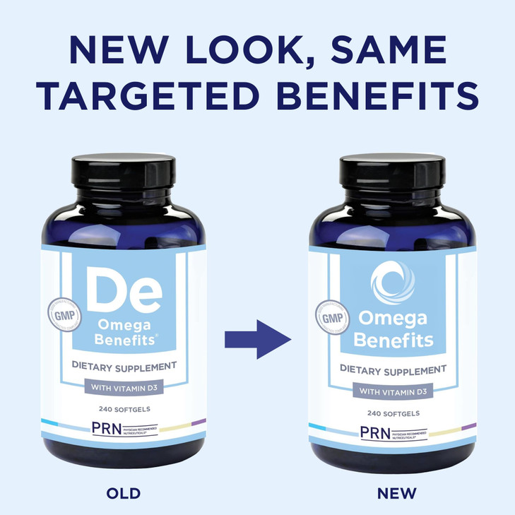 DE Omega 3 Supplement - 240 Softgels, 60-Day Supply