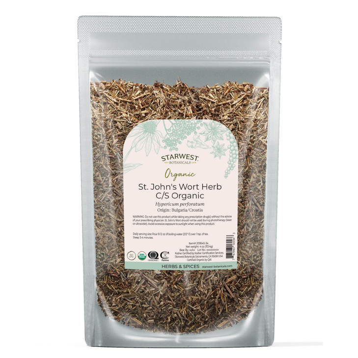 Starwest Botanicals Organic Dried St. John's Wort