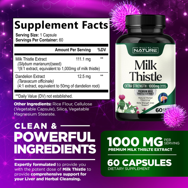 Milk Thistle 1000mg