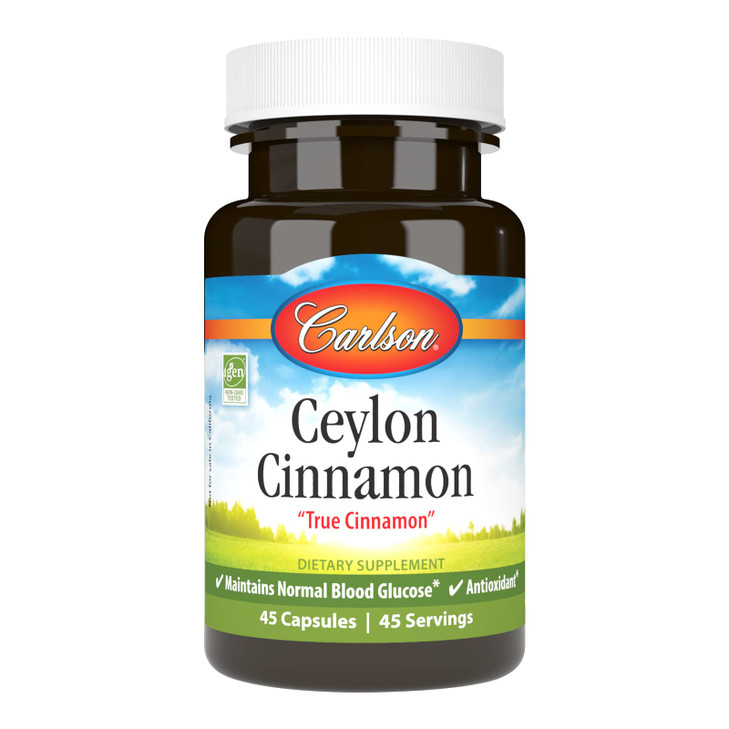 Carlson - Ceylon Cinnamon, Cinnamon Supplements, 500 mg,
