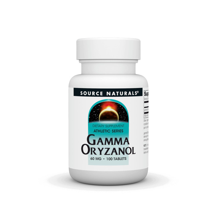Source Naturals Gamma Oryzanol 60 mg - Athletic Series Dietary Supplement