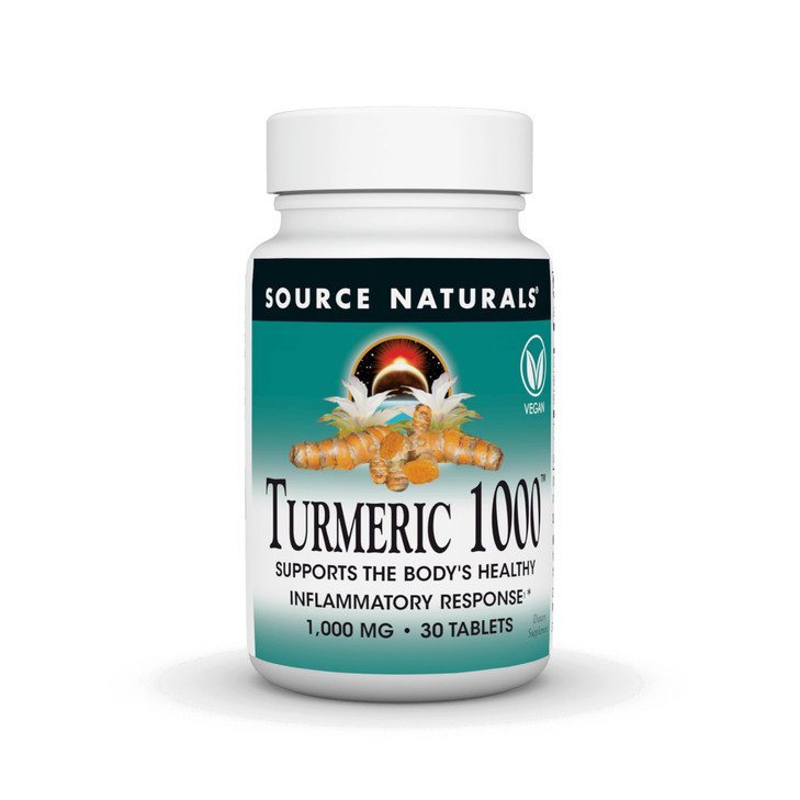 Source Naturals Turmeric 1000, Supports The Bodys Healthy Inflammatory
