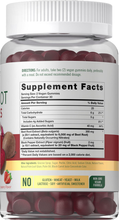 Carlyle Beet Root Gummies - 60 Count