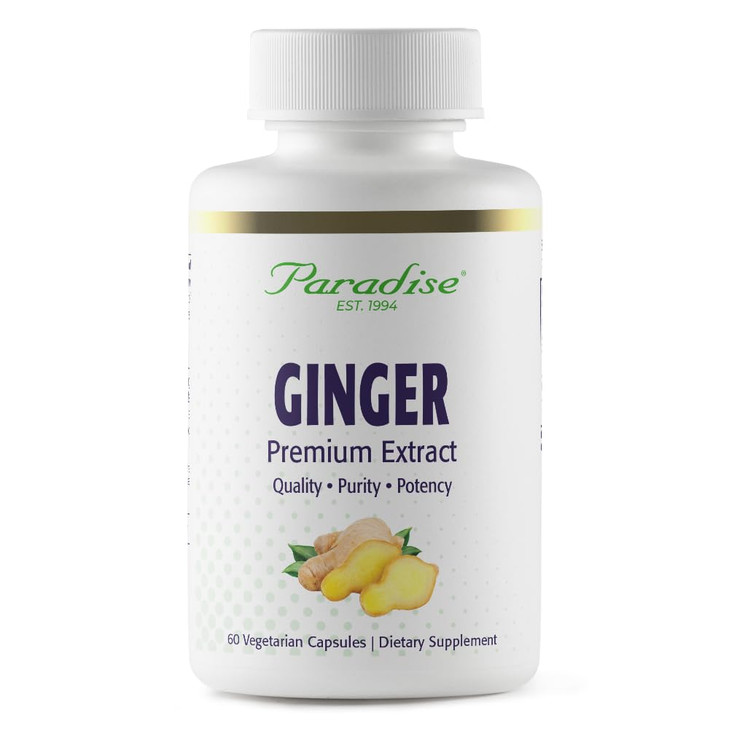 Paradise Herbs Premium Ginger Extract for Digestive Health, Super Potent, Ultra
