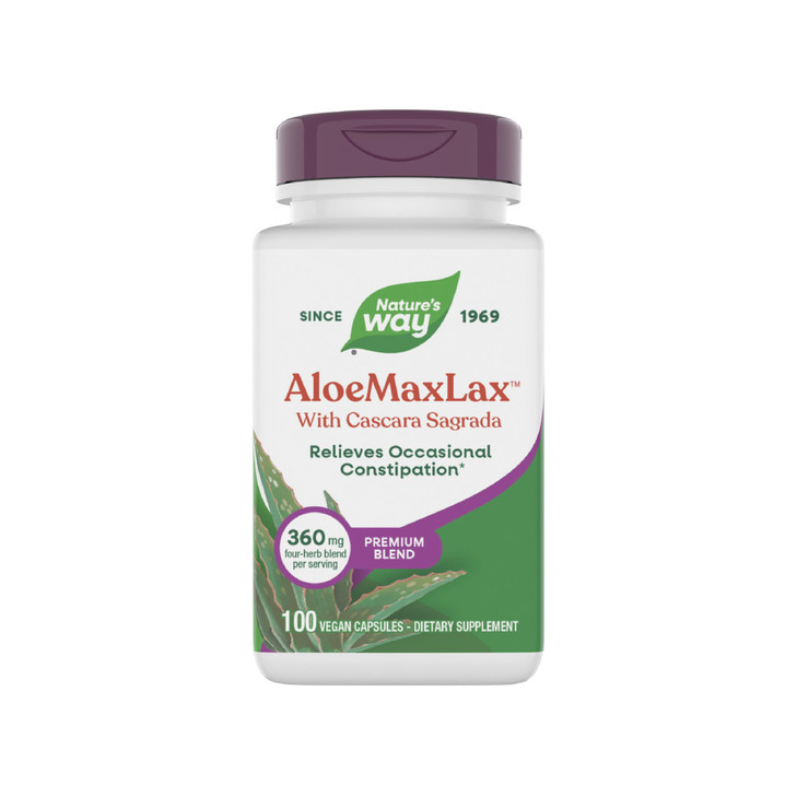 Nature's Way AloeMaxLax, Premium Blend, Relieves Occasional Constipation*