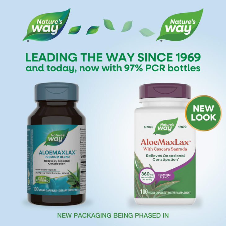 Nature's Way AloeMaxLax, Premium Blend, Relieves Occasional Constipation*