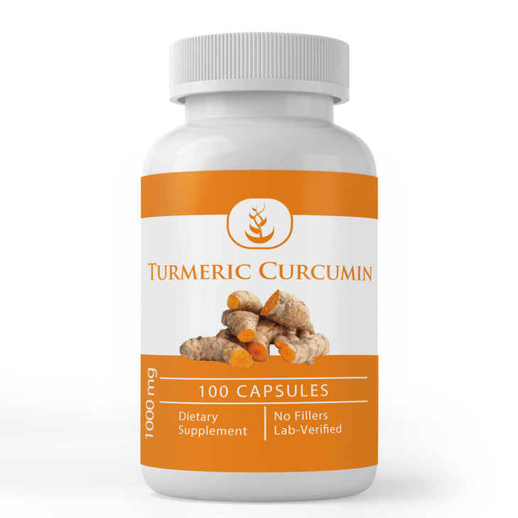 Pure Original Ingredients Turmeric Curcumin (100 Capsules) No Magnesium Or Rice