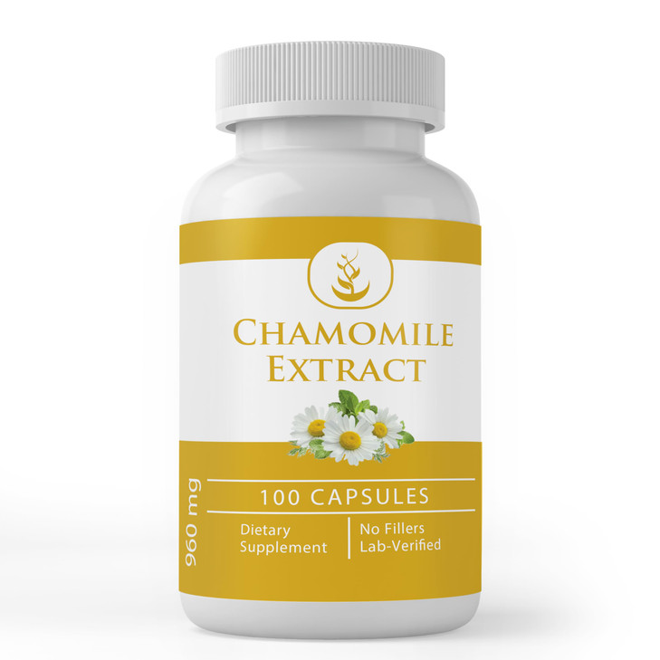Pure Original Ingredients Chamomile Extract, (100 Capsules) Always Pure, No