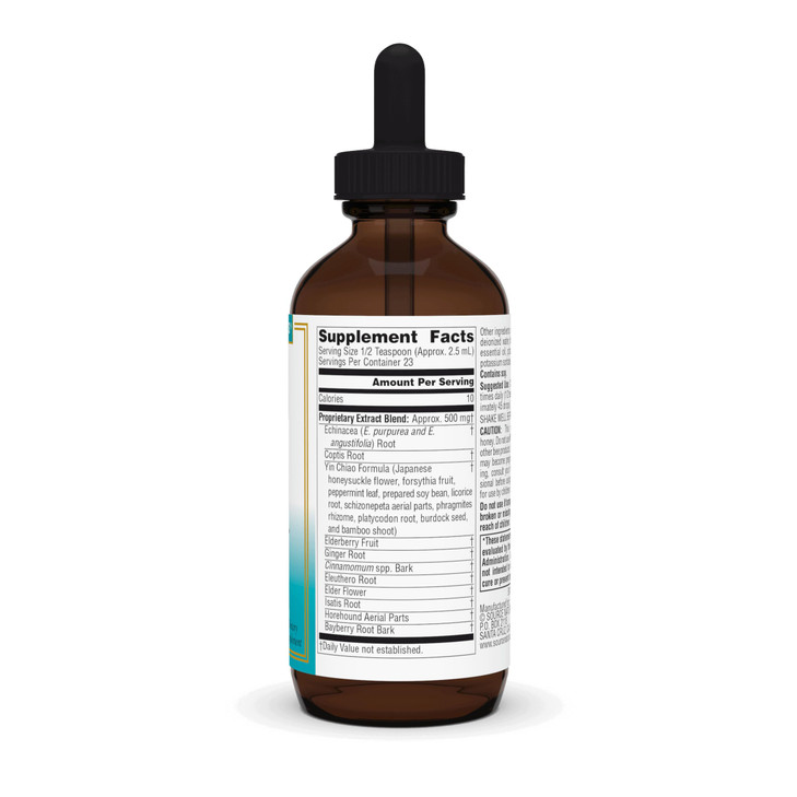 Source Naturals Wellness Herbal Resistance Liquid with Echinacea, Coptis