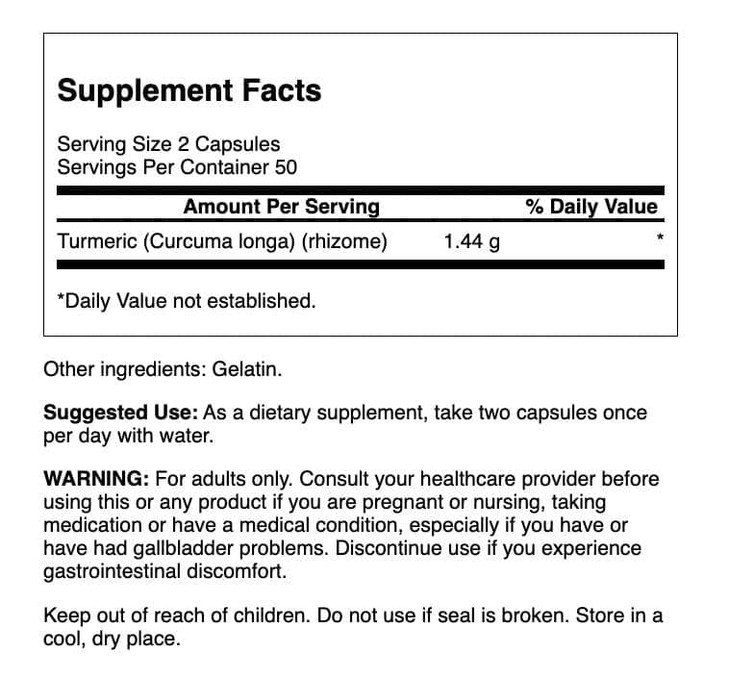 Swanson Full Spectrum Turmeric
