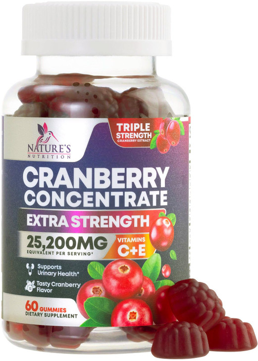 Cranberry Gummies 50:1 Cranberry Extract
