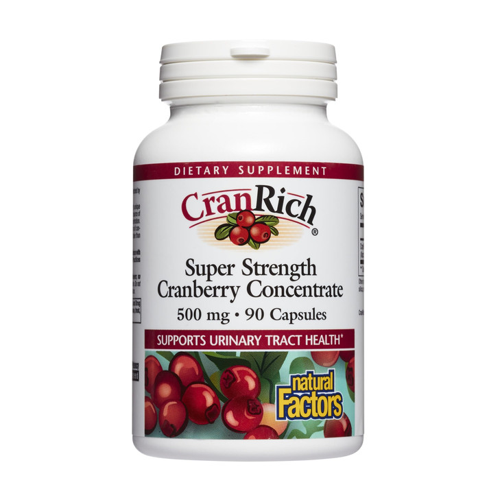 CranRich by Natural Factors, Super Strength Cranberry Concentrate, Antioxidant