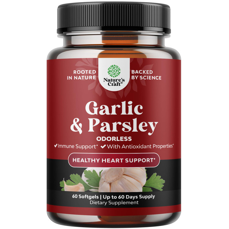 Concentrated Odorless Garlic Softgels