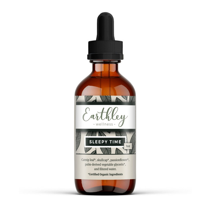 Earthley Wellness Sleepy Time, Natural Herbal Sleep Support for Adults and Kids