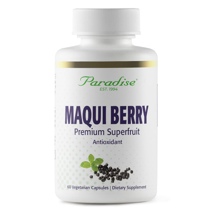 Paradise Herbs, Organic Maqui Berry Extract, 400 mg, Fresh, Freeze-Dried