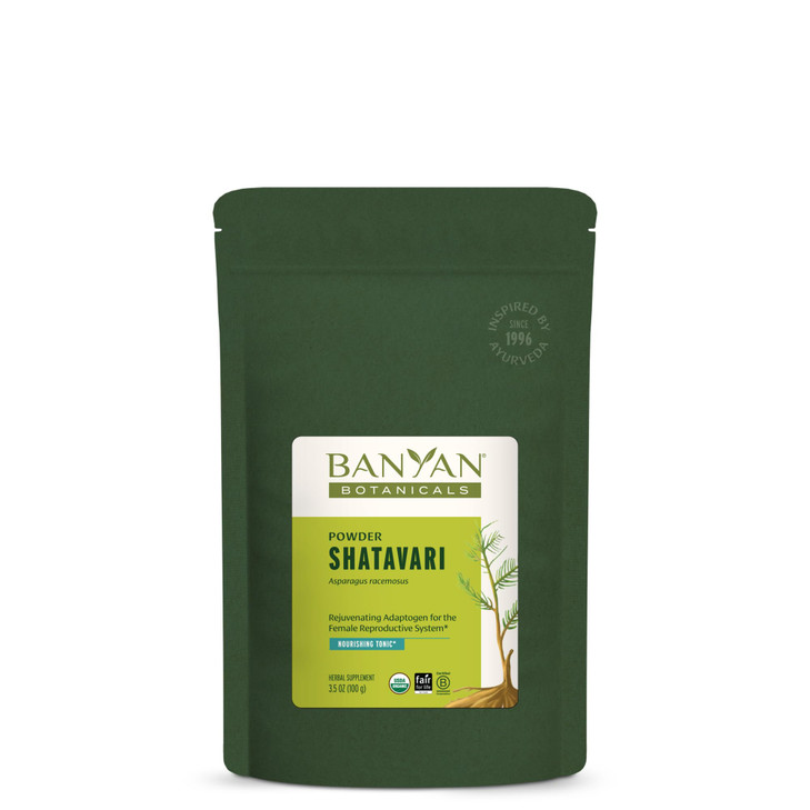 Banyan Botanicals Shatavari Powder - Organic Asparagus Racemosus Root Powder