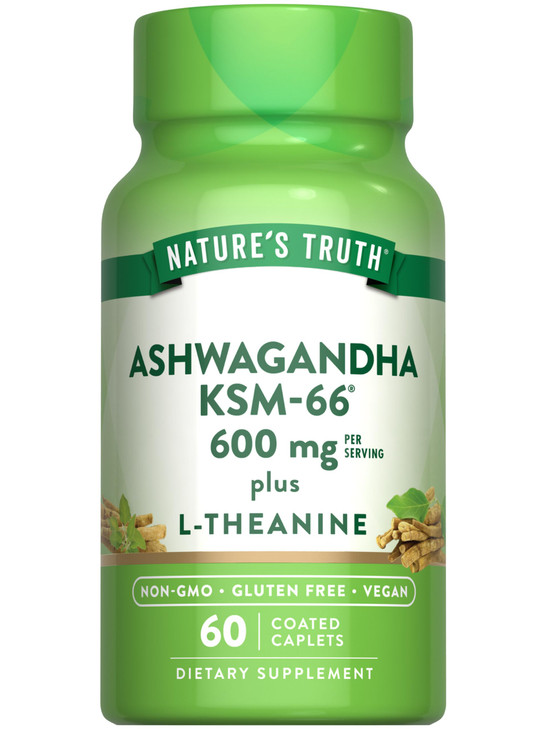 Nature's Truth KSM-66 Ashwagandha - 60 Caplets