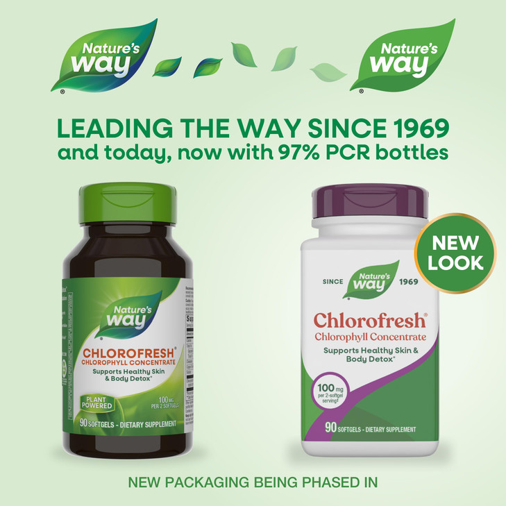 Natures Way Chlorofresh Chlorophyll Concentrate, Chlorophyll Supplements