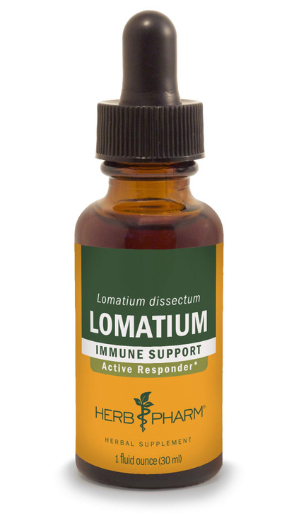 Herb Pharm Lomatium Liquid Extract for Immune System Support - 1 Ounce