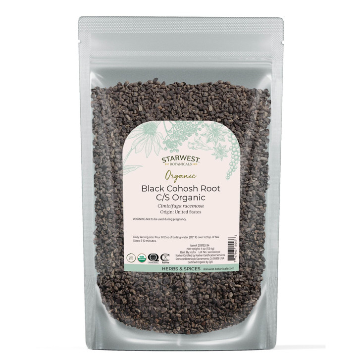 Starwest Botanicals Organic Black Cohosh Root