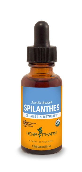 Herb Pharm Certified Organic Spilanthes Liquid Extract for Cleansing