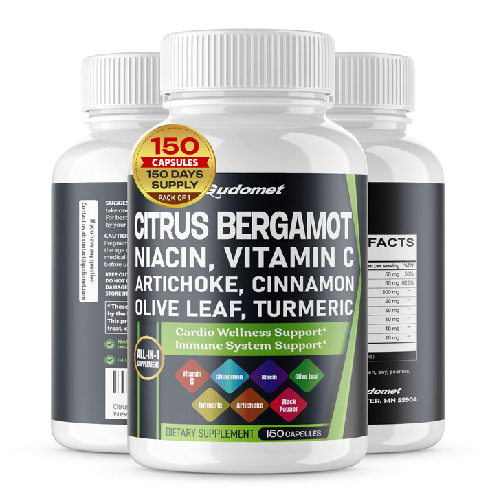 Citrus Bergamot Berberine Odorless Garlic Olive Leaf Cinnamon Black Chokeberry