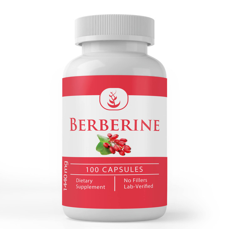 Pure Original Ingredients Berberine, (100 Capsules) Always Pure, No Additives Or