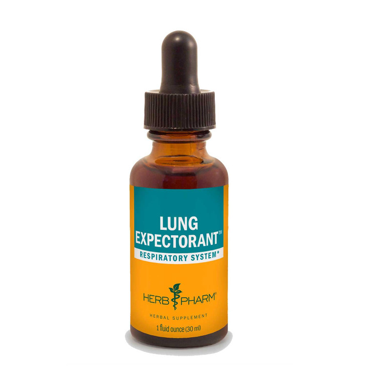 Herb Pharm Lung Expectorant Liquid Herbal Formula to Support Respiratory Immune