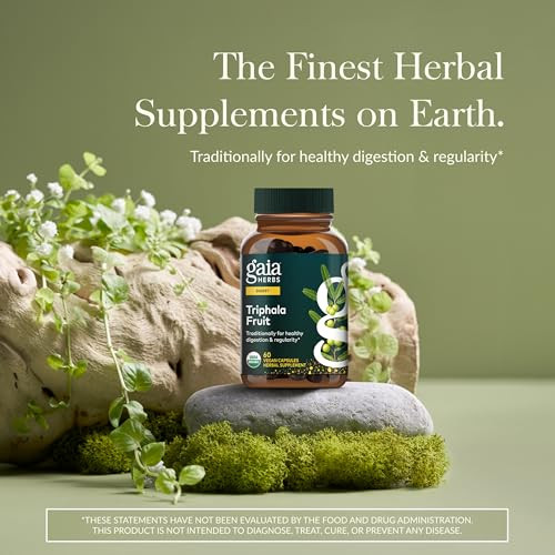 Gaia Herbs Triphala Fruit - Supports Digestive Health