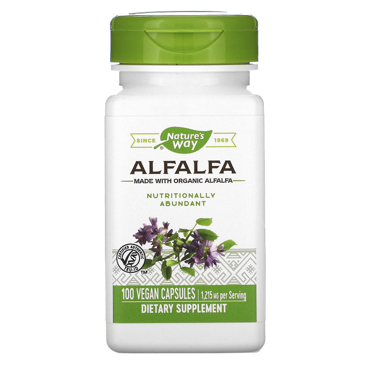 Nature's Way Alfalfa Leaves -- 100 Capsules