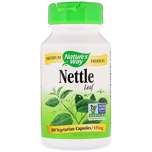 Nature's Way Nettle Leaf 435 mg, TRU-ID Certified, Non-GMO Project, Vegetarian