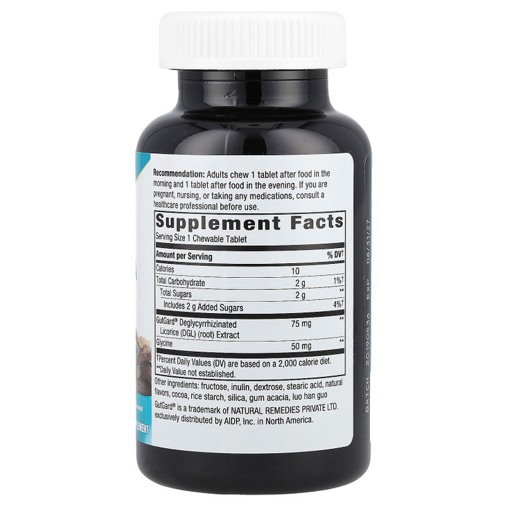 Nature's Way DGL Ultra Extra Strength(1), Premium Licorice Root Extract