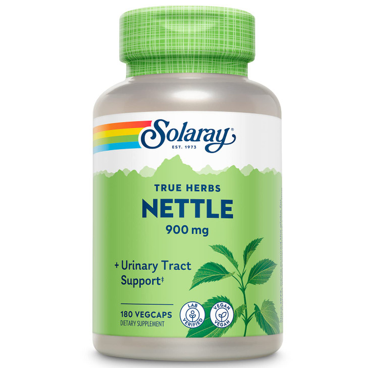 SOLARAY Nettle Leaf 450mg Healthy Kidney, Urinary & Prostate Support Traditional